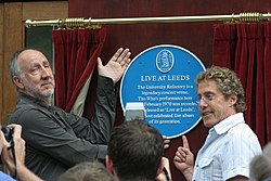 Pete Townshend och Roger Daltrey.