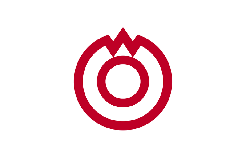 Fil:Flag of Yamaguchi, Yamaguchi.png