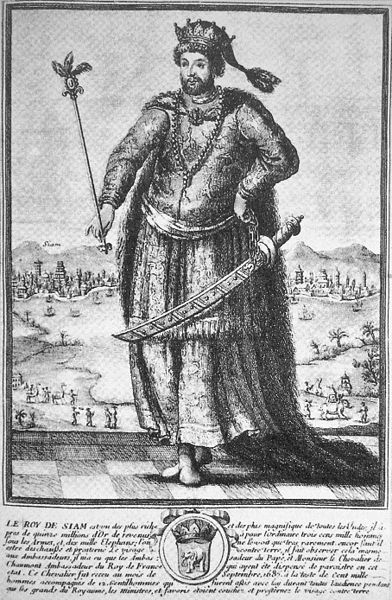 Fil:French depiction of King Narai.jpg