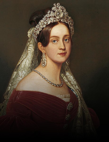 Fil:Joseph Karl Stieler - Duchess Marie Frederike Amalie of Oldenburg, Queen of Greece.jpg