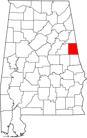 Fil:Map of Alabama highlighting Randolph County.svg