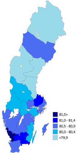 Life expectancy in Sweden.png