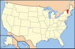 Map of USA VT.svg