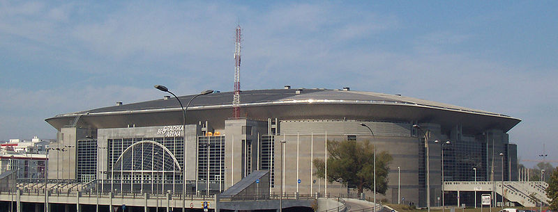 Fil:Belgrade Arena south-east.jpg