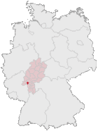 Main-Taunus-Kreis (mörkröd) i Tyskland