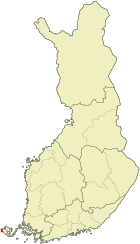 Eckerö kommun kommuns läge