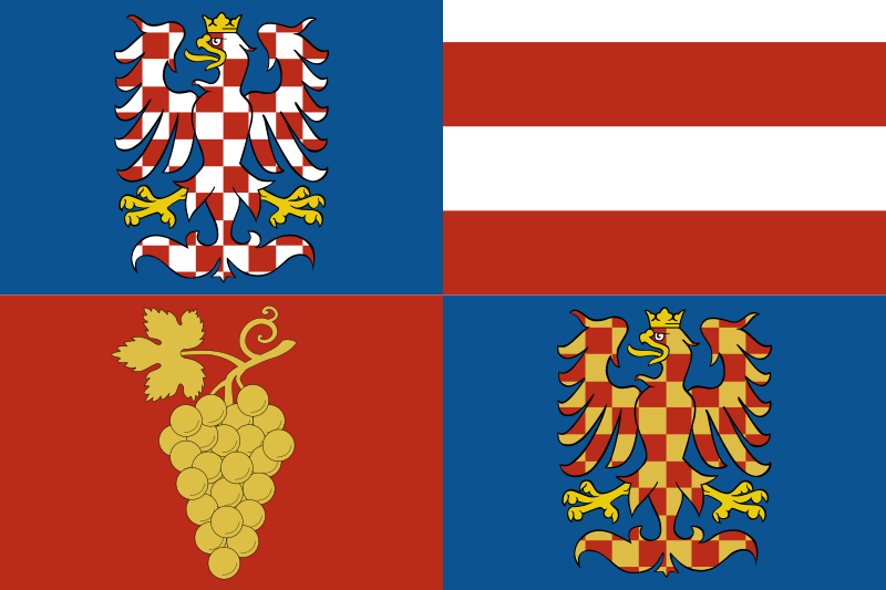 Fil:Flag of South Moravian Region.svg