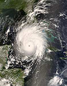 Orkanen Gustav den 30 augusti 2008.