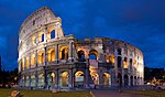 Colosseum i skymningen