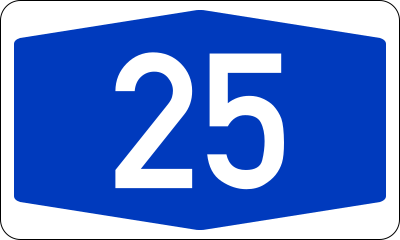 Fil:Bundesautobahn 25 number.svg