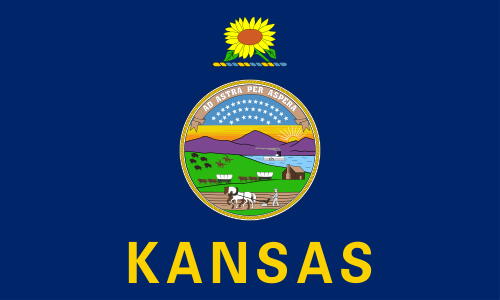 Fil:Flag of Kansas.svg