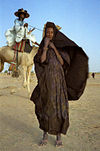 Nigers nationaldag: Ung kvinna från woodabe-folket i Niger.