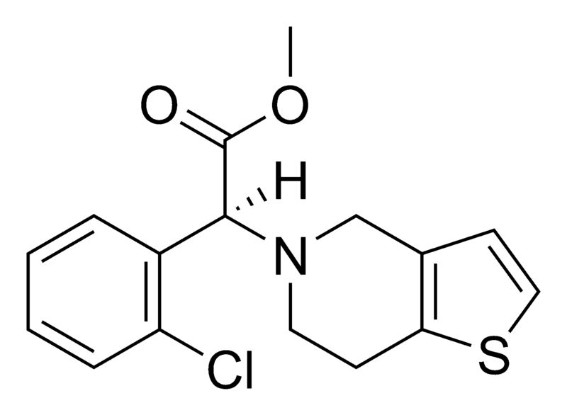 Fil:Clopidogrel chemical structure.png