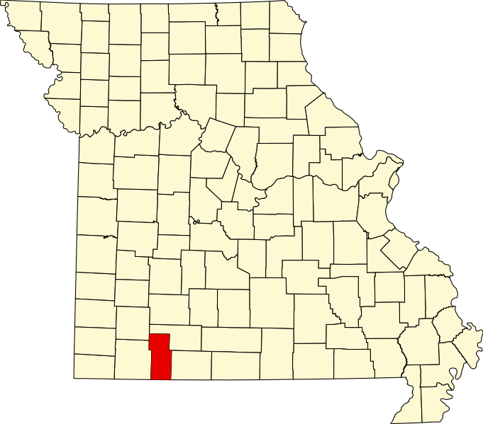 Fil:Map of Missouri highlighting Stone County.svg