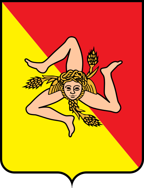 Fil:Coat of arms of Sicily.svg