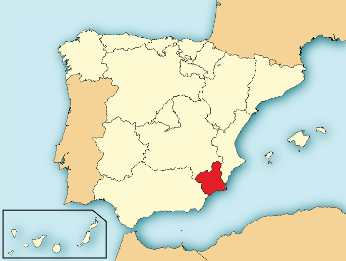 Fil:Localización de la Región de Murcia.svg