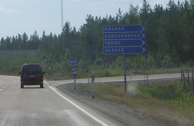 Fil:Road E4 between Enånger and Söderhamn.jpg