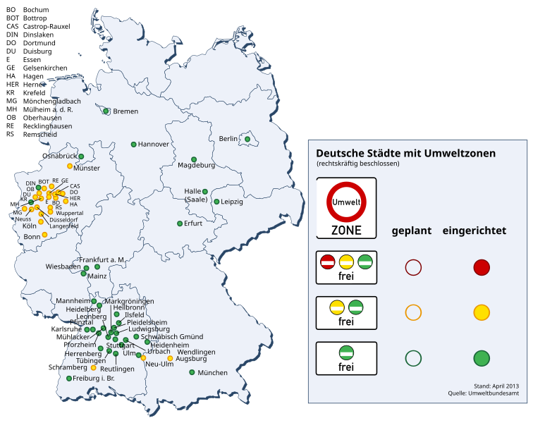 Fil:Umweltzonen in Deutschland.svg