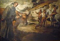 San Francisco Solano y el toro por Murillo (1645).jpg