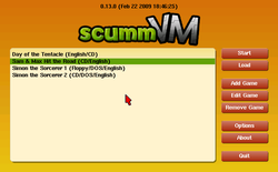 ScummVM 0.13.0.