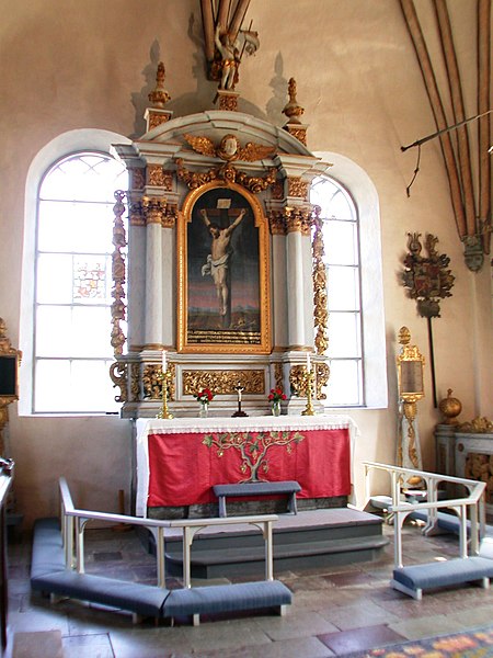 Fil:The altar Björklinge church Uppsala Sweden.JPG