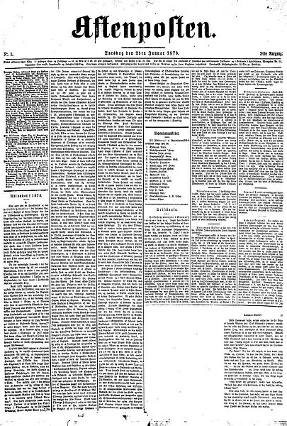 Fil:Aftenposten 2. januar 1879- framside.JPG
