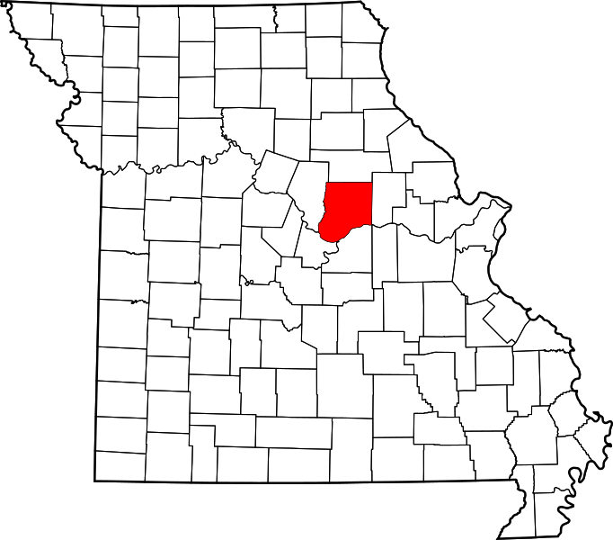Fil:Map of Missouri highlighting Callaway County.svg