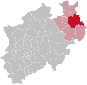 Kreis Lippe i Nordrhein-Westfalen