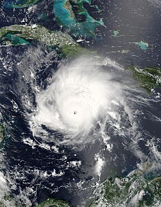 Orkanen Emily den 16 juli, 2005.