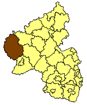 Eifelkreis Bitburg-Prüm läge i Rheinland-Pfalz