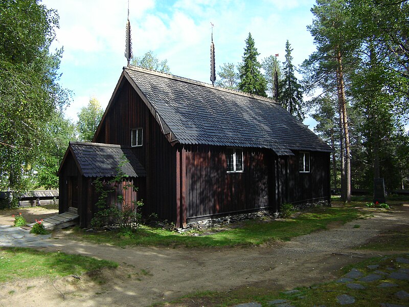Fil:Sodankylä vanha kirkko.JPG