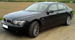 Den senaste modellen ur BMW:s 7-serie (E65).