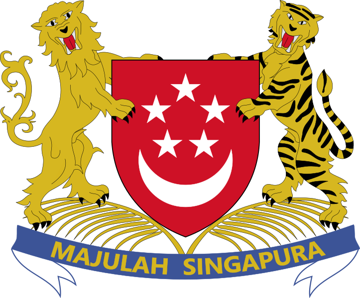 Fil:Coat of arms of Singapore.svg