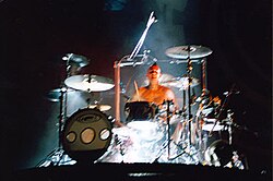 Travis Barker live i San Fransisco 2004.