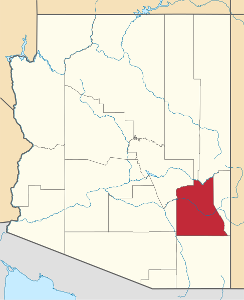 Fil:Map of Arizona highlighting Graham County.svg