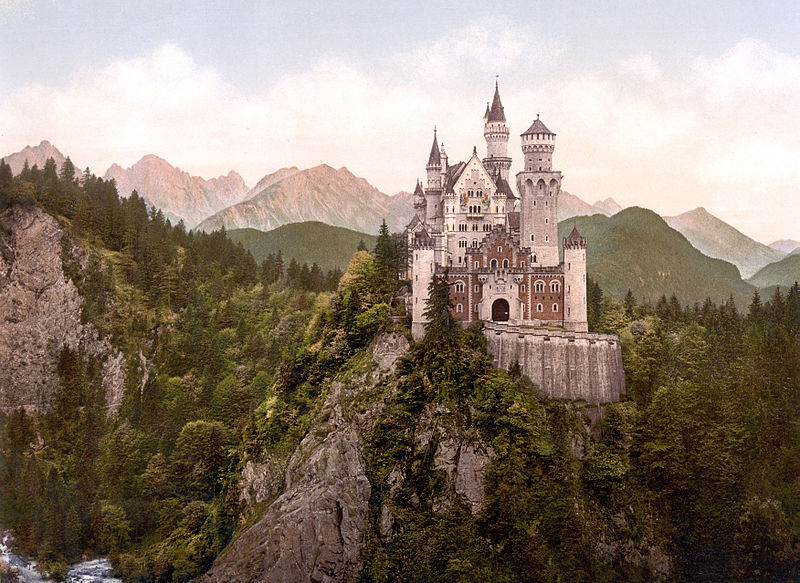Fil:Neuschwanstein Castle LOC print rotated.jpg
