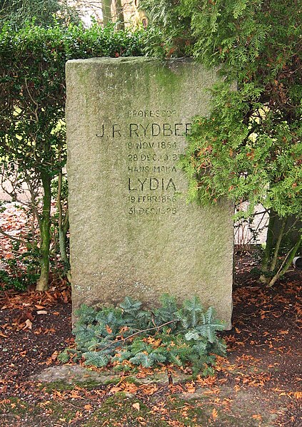 Fil:Grave of swedish professor Johannes Rydberg lund sweden.jpg