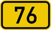 Fil:Bundesstraße 76 number.svg
