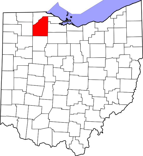 Fil:Map of Ohio highlighting Wood County.svg