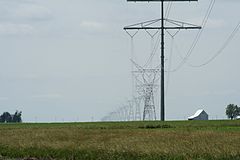 Powerlines travel south near Illiopolis Illinois.jpg