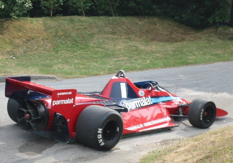 Fil:2001 Goodwood Festival of Speed Brabham BT46B Fan car.jpg