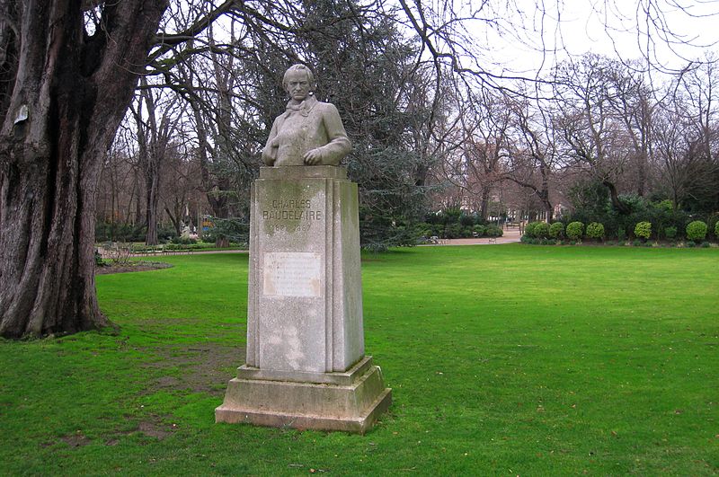 Fil:Charles Baudelaire - Jardin du Luxembourg - Paris.JPG