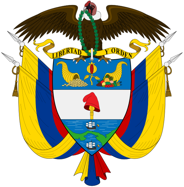 Fil:Coat of arms of Colombia.svg
