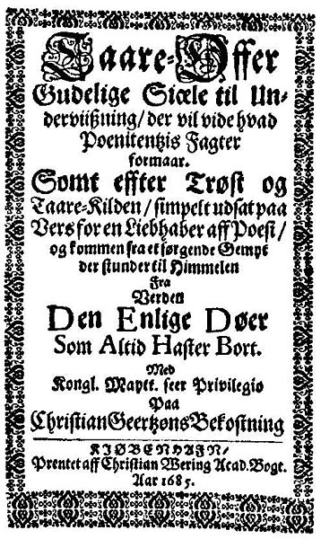 Fil:Dorothe Engelbretsdatters Taare-Offer 1685.jpg