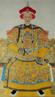 Officiellt porträtt av Daoguang-kejsaren.