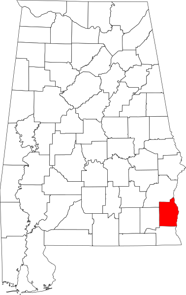 Fil:Map of Alabama highlighting Henry County.svg