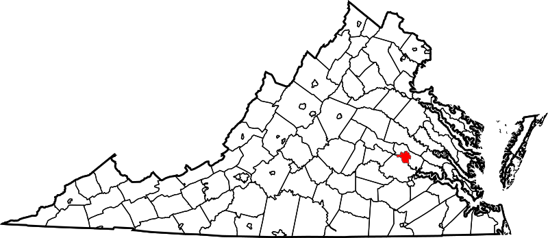 Fil:Map of Virginia highlighting Richmond City.svg