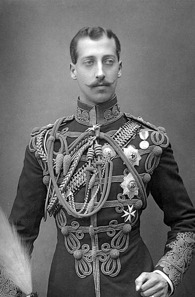 Fil:Prince Albert Victor, Duke of Clarence (1864-1892) by William (1829-18 ) and Daniel Downey (18 -1881.jpg