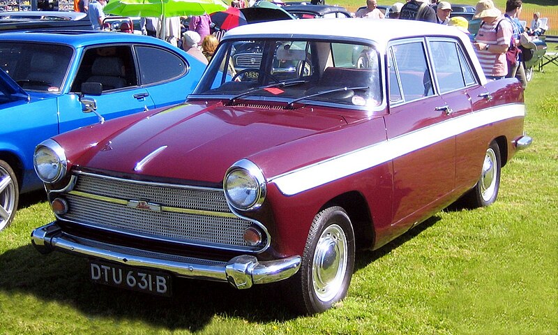 Fil:Austin A60 Cambridge licence plate year 1964.JPG