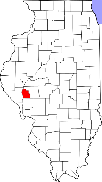 Fil:Map of Illinois highlighting Scott County.svg